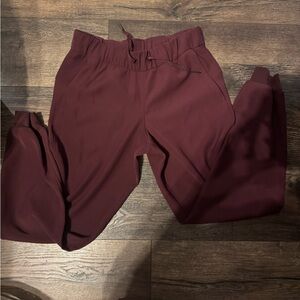 Burgundy Jogger Pants